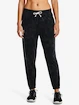 Dames joggingbroek Under Armour  Rival Terry Print Jogger-BLK XS