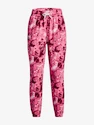 Dames joggingbroek Under Armour  Rival Terry Print Jogger-PNK