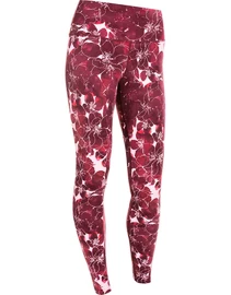 Dames legging Endurance Franz Printed Tights Red