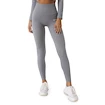 Dames legging GymBeam  FLO Ribbed Leggings Grey