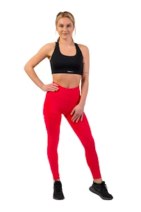 Dames legging Nebbia  Active High-Waist Smart Pocket Leggings 402 pink L