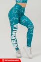 Dames legging Nebbia Barbell Therapy Rough Girl Green