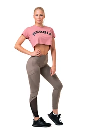 Dames legging Nebbia Fit & Smart leggings high waist mocha