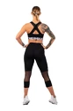 Dames legging Nebbia  High-Waist ¾ Length Sporty Leggings 406 black