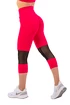 Dames legging Nebbia  High-Waist ¾ Length Sporty Leggings 406 pink