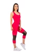 Dames legging Nebbia  High-Waist ¾ Length Sporty Leggings 406 pink