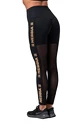 Dames legging Nebbia Intense Gold Mesh leggings 829 black