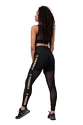 Dames legging Nebbia Intense Gold Mesh leggings 829 black