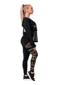 Dames legging Nebbia Intense Gold Print leggings 827 black