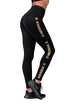 Dames legging Nebbia Intense Leggings Gold Classic 801 black