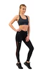 Dames legging Nebbia  Leggings  „Breathe“ mesh 401 black S