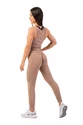 Dames legging Nebbia  Organic Cotton Ribbed High Waist Leggings 405 brown