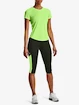 Dames legging Under Armour  Fly Fast 3.0 Speed Capri-GRN