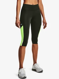 Dames legging Under Armour Fly Fast 3.0 Speed Capri-GRN