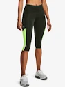 Dames legging Under Armour  Fly Fast 3.0 Speed Capri-GRN XS