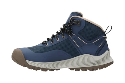 Dames outdoorschoenen Keen Nxis Evo Mid Wp Vintage Indigo/Harbor Gray  US 8