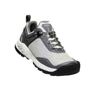 Dames outdoorschoenen Keen Nxis Evo Wp Steel Grey/English Lavender  US 8