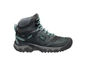 Dames outdoorschoenen Keen Ridge Flex Mid Wp Steel Grey/Porcelain