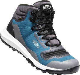 Dames outdoorschoenen Keen Tempo Flex Mid Wp Blue Coral/Star White