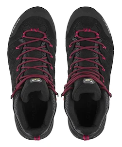 Dames outdoorschoenen Salewa  WS Alp Mate Mid PTX Black Out/Virtual Pink