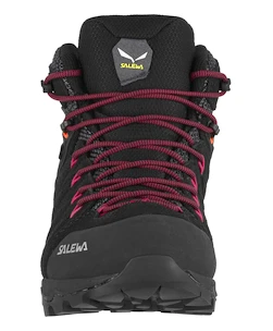 Dames outdoorschoenen Salewa  WS Alp Mate Mid PTX Black Out/Virtual Pink