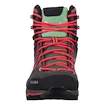 Dames outdoorschoenen Salewa  WS MTN Trainer Lite Mid Gtx Feld Green/Fluo Coral