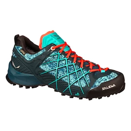 Dames outdoorschoenen Salewa WS Wildfire GTX Blue Poseidon/Capri