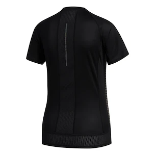 Dames T-shirt adidas  25/7 Rise Up N Run Parley black