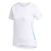 Dames T-shirt adidas  25/7 Rise Up N Run Parley white