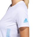 Dames T-shirt adidas  25/7 Rise Up N Run Parley white