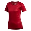 Dames T-shirt adidas  25/7 Tee red