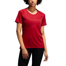 Dames T-shirt adidas 25/7 Tee red