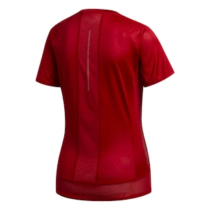 Dames T-shirt adidas  25/7 Tee red