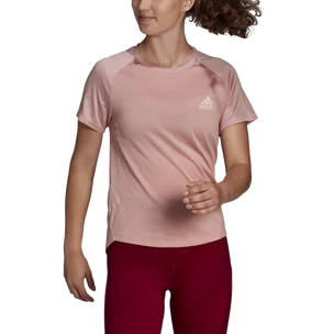 Dames T-shirt adidas  Adizero Tee Wonder Mauve