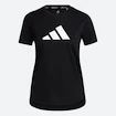 Dames T-shirt adidas  Bos Logo Tee Black/White XS