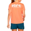 Dames T-shirt Asics  Katakana SS Top Coral