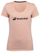 Dames T-shirt Babolat  Exercise Babolat Tee Tropical Peach L