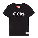 Dames T-shirt CCM 125 Anniversary SS Tee Black L