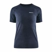 Dames T-shirt Craft Core Dry Active Comfort SS Navy Blue