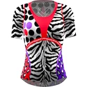 Dames T-shirt Crazy Idea  T-SHIRT VOLTAGE BLACK-ZEBRA M