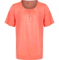 Dames T-shirt Endurance  Q Bree Melange SS Tee Orange