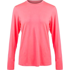 Dames T-shirt Endurance Sustainable X1 Elite LS Tee Pink