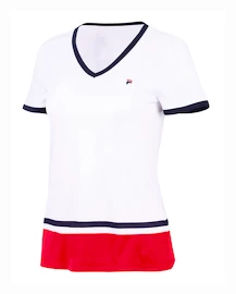 Dames T-shirt Fila T-Shirt Elisabeth White/Fila Red