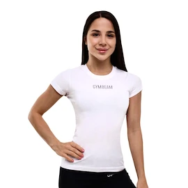 Dames T-shirt GymBeam FIT White