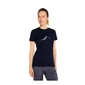 Dames T-shirt Icebreaker Merino 150 Tech Lite SS T South Const Midnight Navy