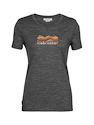 Dames T-shirt Icebreaker  W Tech Lite II SS Tee Mou Gritstone