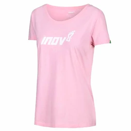 Dames T-shirt Inov-8 Cotton Tee Pink