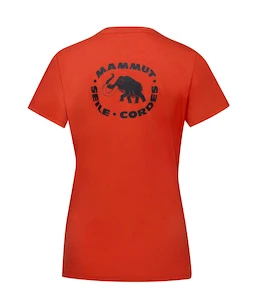 Dames T-shirt Mammut  Seile T-Shirt Terracotta XL