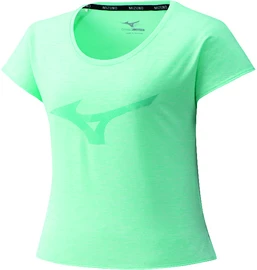 Dames T-shirt Mizuno Core RB Graphic Tee green