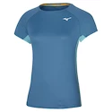 Dames T-shirt Mizuno  Dryaeroflow Copen blue